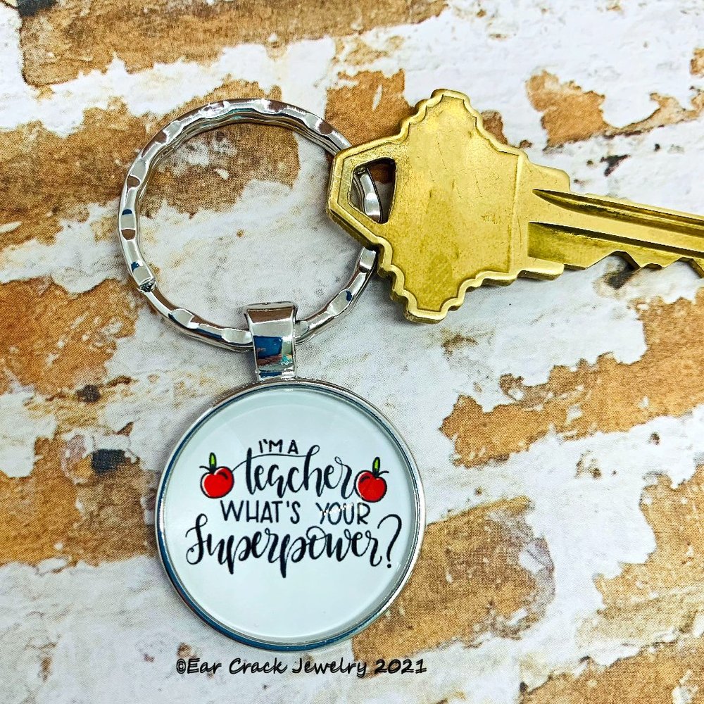 Handmade - Teacher Appreciation Keychain